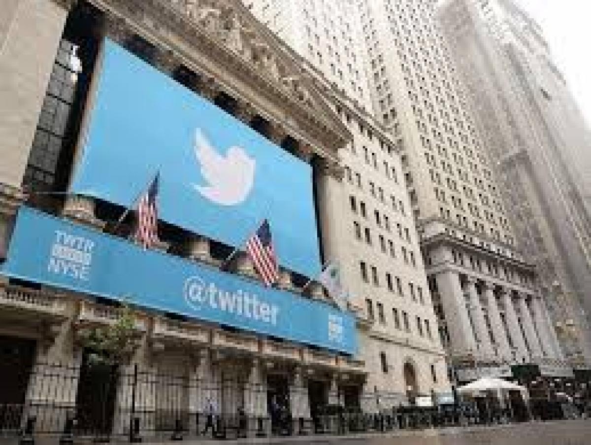 Twitters shares fall amid sluggish growth